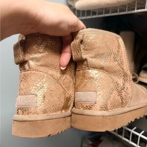 UGG Tan Shearling Boots